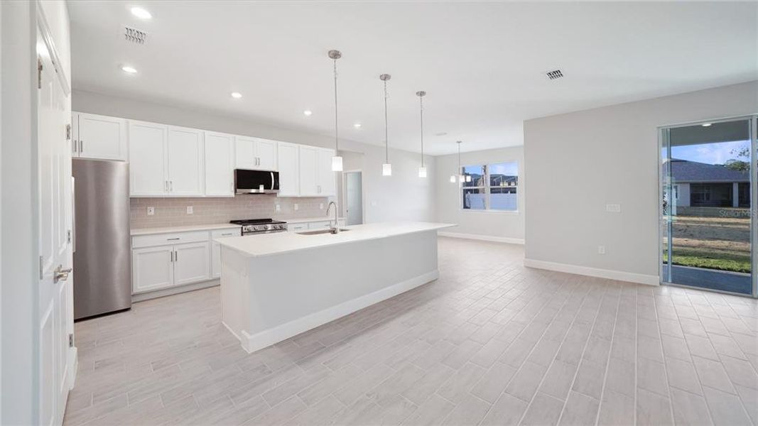 Furnished interior view inside a new home in , Palm Coast (Image 8).