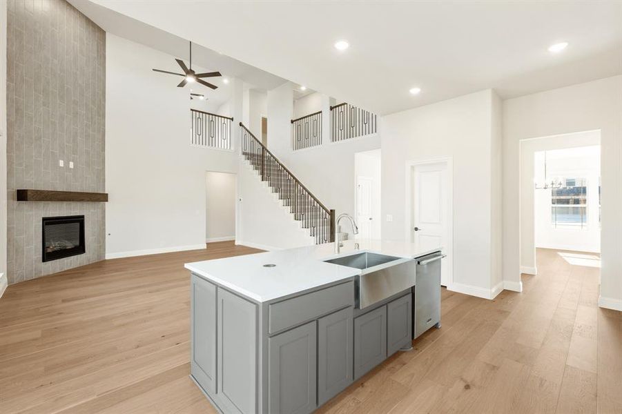Furnished interior view inside a new home in Rockwood, Mansfield (Image 13).