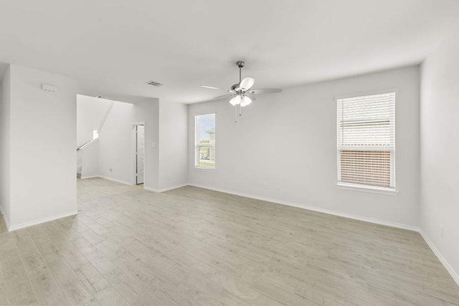 Representative exterior photo of a completed home built from the Maple by Impression Homes in Northspur, Terrell, TX (Image 13).