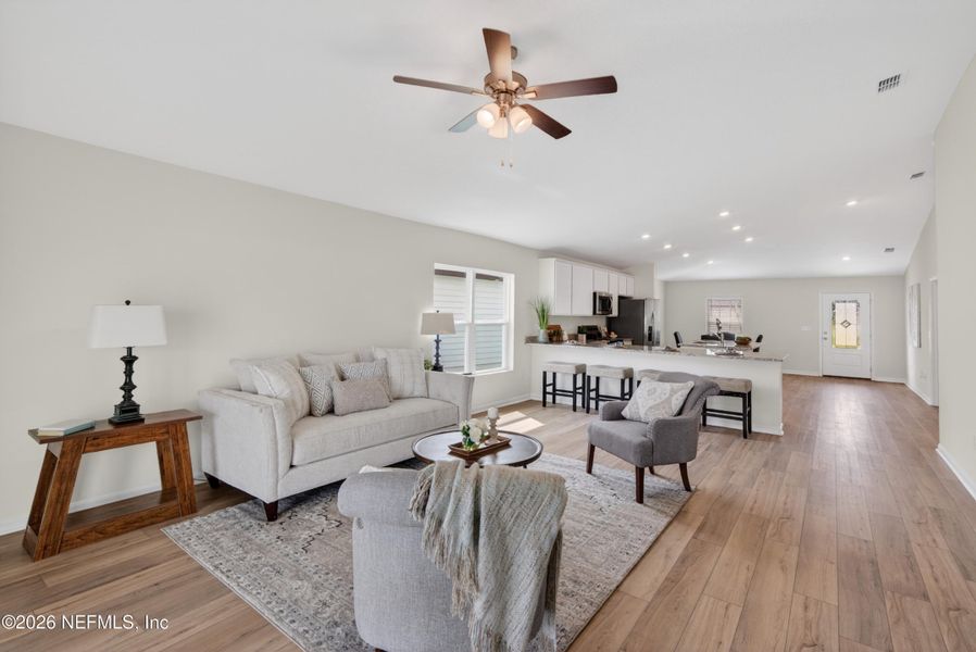 Furnished interior view inside a new home in , Jacksonville (Image 6).