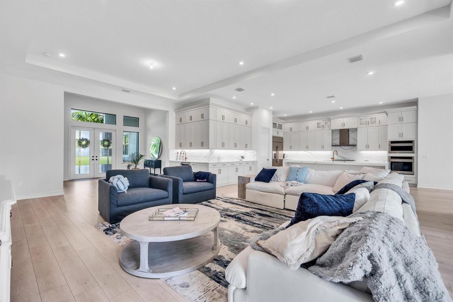 Furnished interior view inside a new home in , Palm City (Image 9). Furnished interior view inside a new home in , Palm City (Image 9).