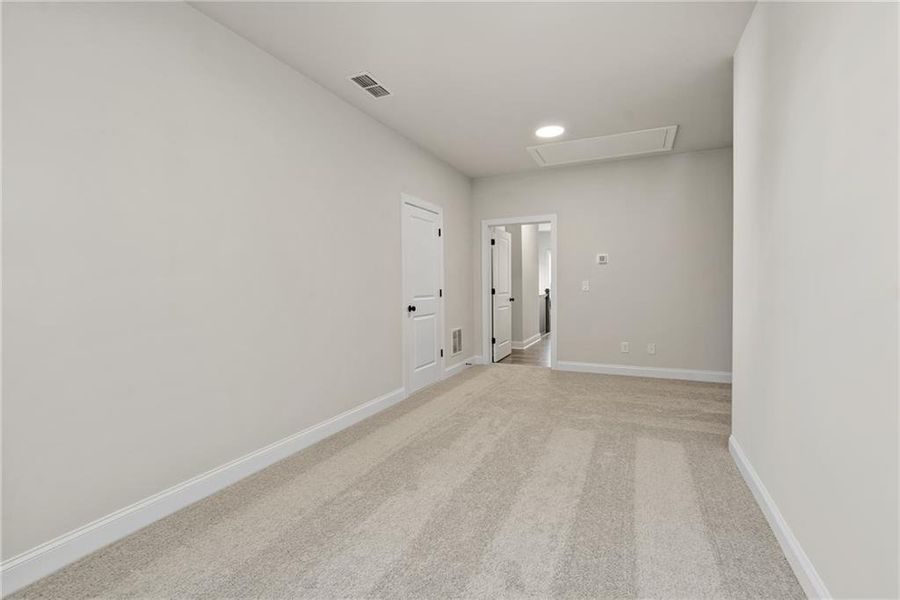 Spacious, unfurnished interior of a new home in Promenade at Sawnee Village, Cumming (Image 31). Spacious, unfurnished interior of a new home in Promenade at Sawnee Village, Cumming (Image 31).