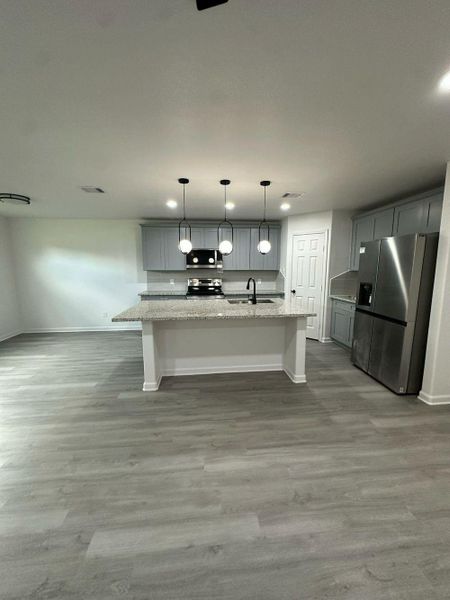 Furnished interior view inside a new home in , Houston (Image 3). Furnished interior view inside a new home in , Houston (Image 3).