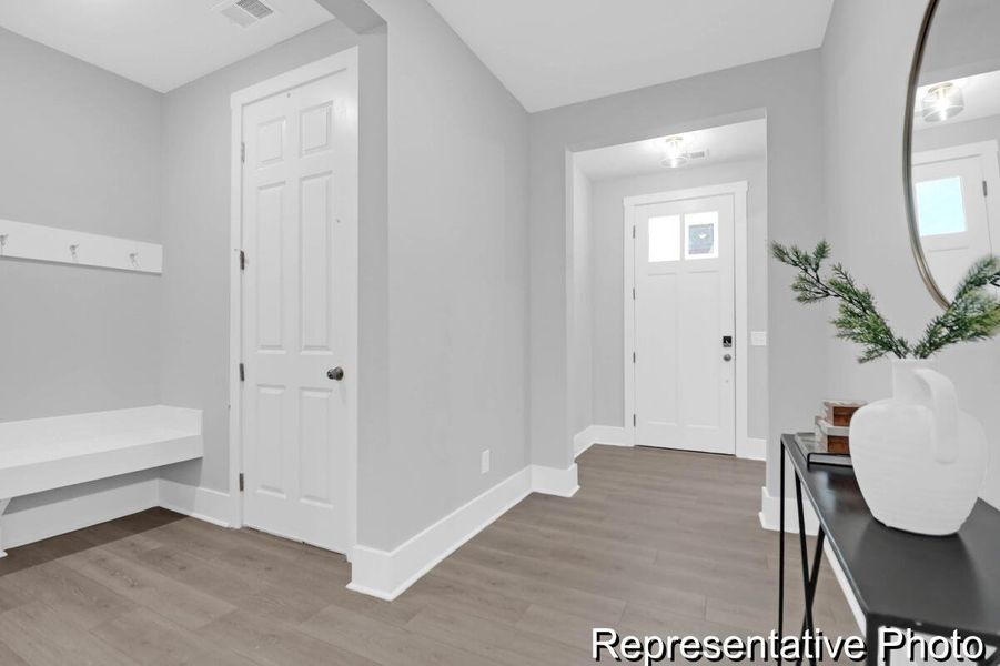 Furnished interior view inside a new home in , Ravenel (Image 26).