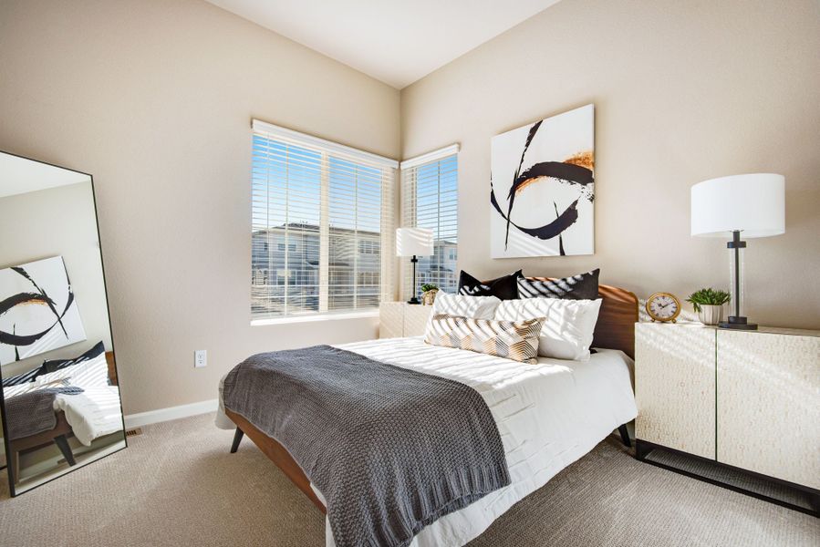 Furnished interior view inside a new home in Westside Crossing, Berthoud (Image 24).