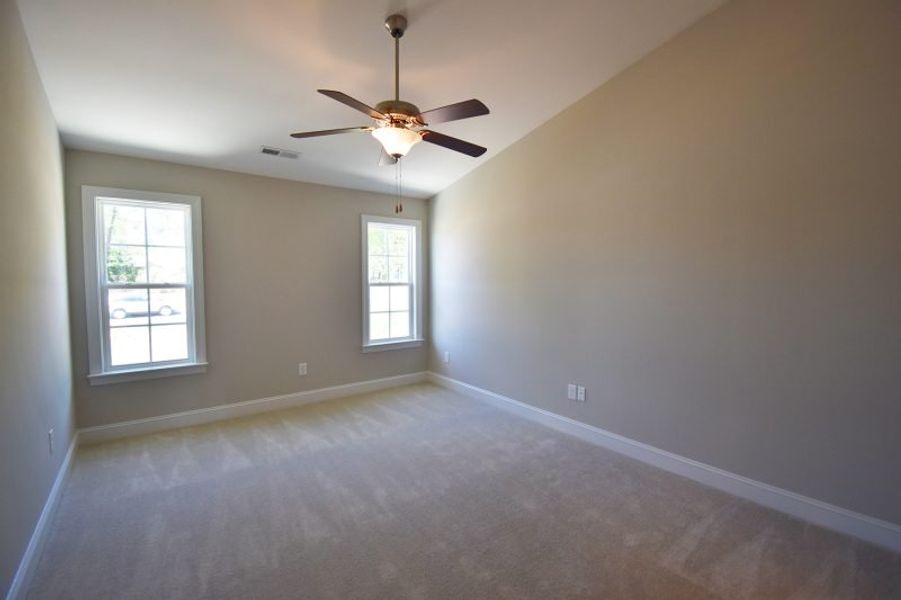 Representative unfurnished interior of a home built from the Cayman X by Keystone Homes NC in Trellises, High Point (Image 25).