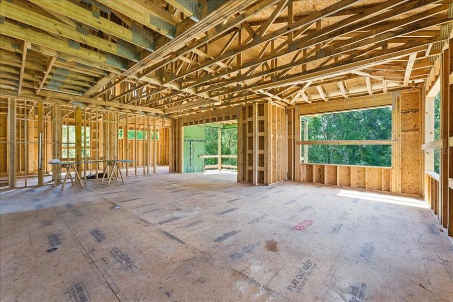 In-progress construction of a new home in , Apopka, FL (Image 15).