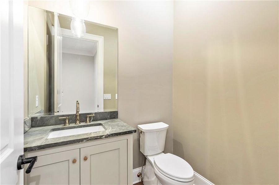 Furnished interior view inside a new home in , Newnan (Image 69).