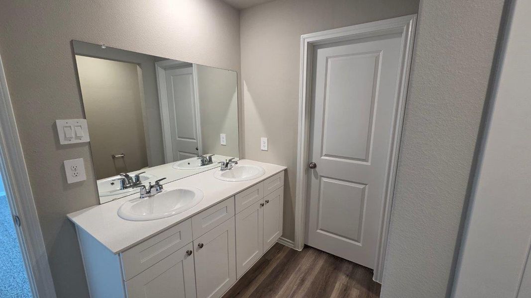 Furnished interior view inside a new home in Lonestar at Liberty Trails, Fort Worth (Image 7).