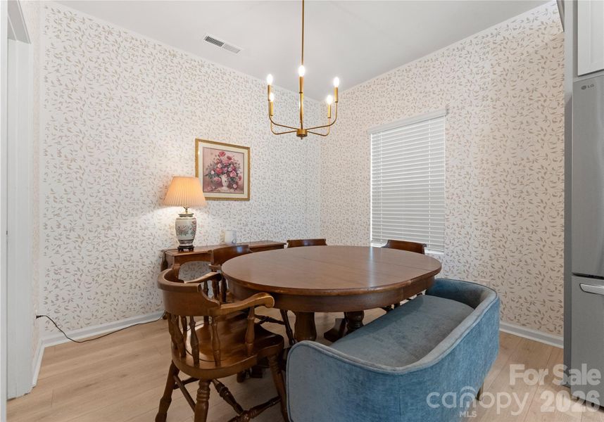 Furnished interior view inside a new home in Scotch Meadows, Monroe (Image 12).