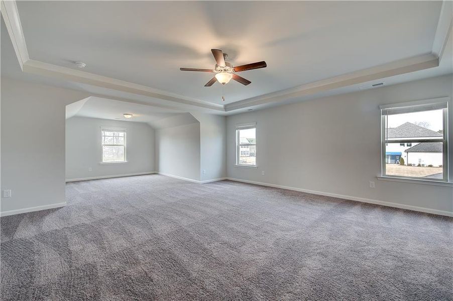 Spacious, unfurnished interior of a new home in Cambria at Traditions, Hampton (Image 33).