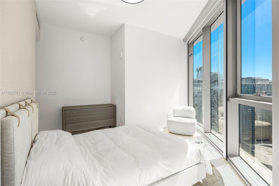 Furnished interior view inside a new home in , Miami (Image 27).