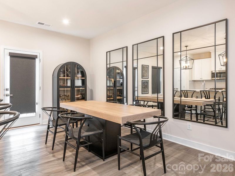Furnished interior view inside a new home in , Charlotte (Image 14).