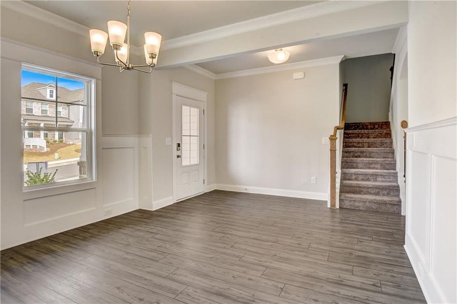 Spacious, unfurnished interior of a new home in Summerlin, Winder (Image 16). Spacious, unfurnished interior of a new home in Summerlin, Winder (Image 16).