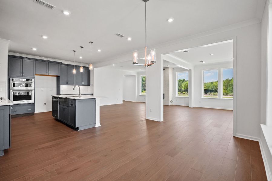 Representative unfurnished interior of a home built from the Tartan by Pulte Homes in Parkside Crossing, Charlotte (Image 30).