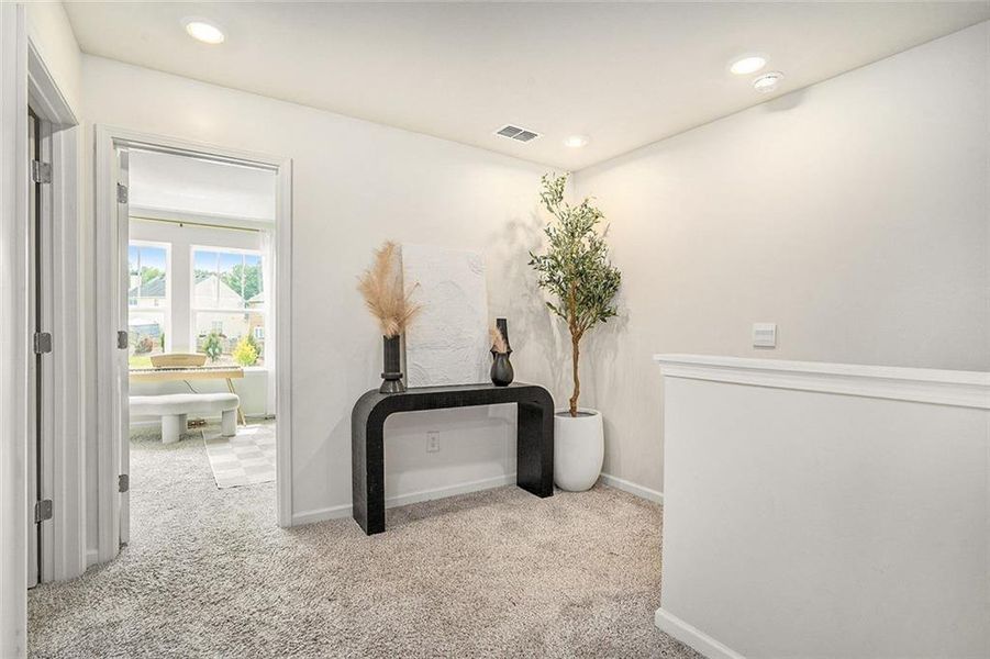 Furnished interior view inside a new home in Terrace at Riverview Landing, Mableton (Image 16).