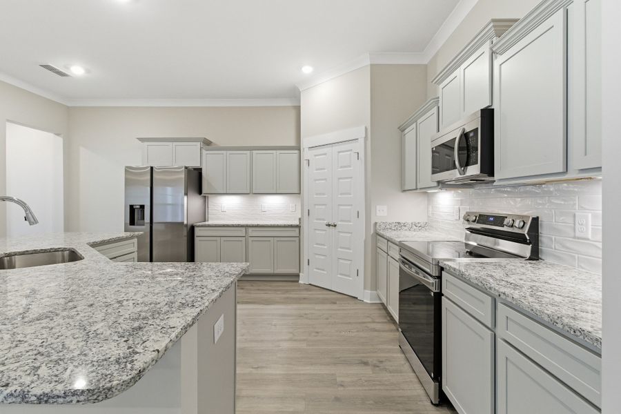 Furnished interior view inside a new home in Veterans Cove, Murfreesboro (Image 7).
