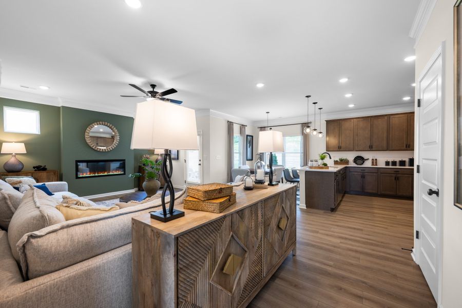 Furnished interior view inside a new home in Appalachia Park, Cleveland (Image 6).