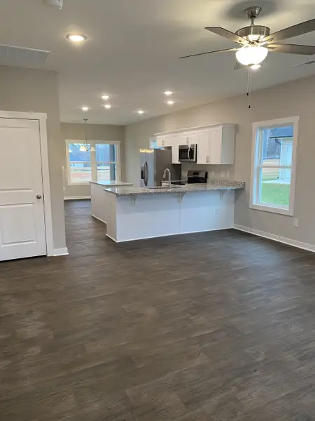 Representative unfurnished interior of a home built from the Elkwood by Foundation Home Builders LLC in Pinnix Loop, Burlington (Image 13).