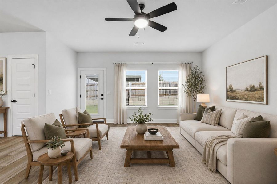 Living Room - digitally enhanced
