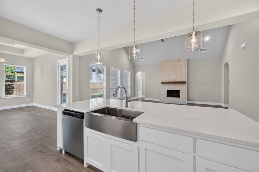 Furnished interior view inside a new home in LeTara, Haslet (Image 7).