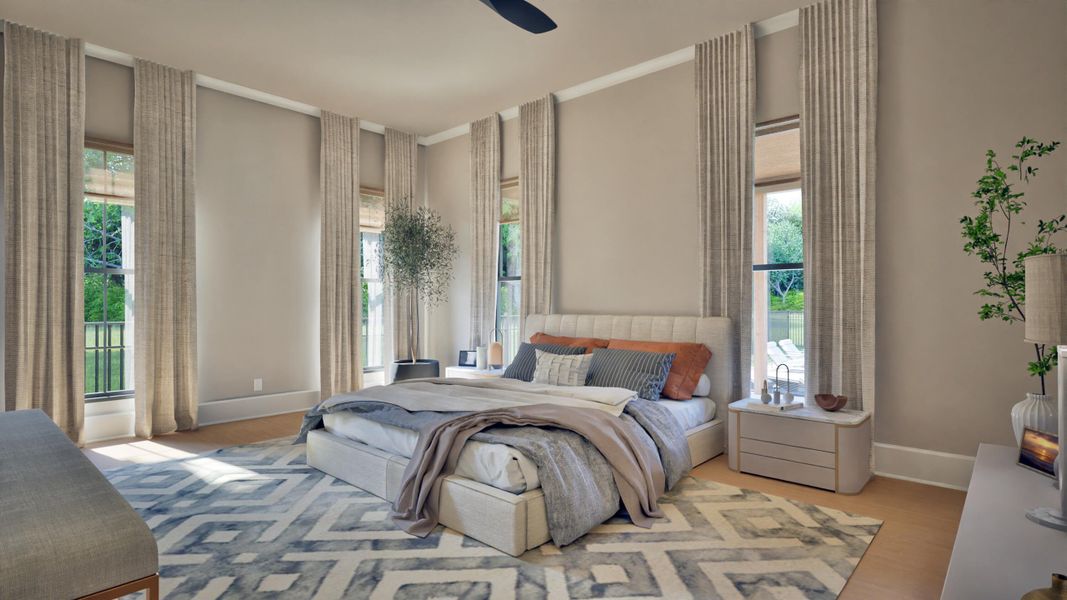 Furnished interior view inside a new home in , Johns Island (Image 6).