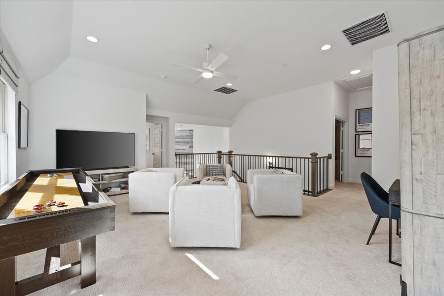 Furnished interior view inside a new home in Lake Shore Village, Rowlett (Image 23).