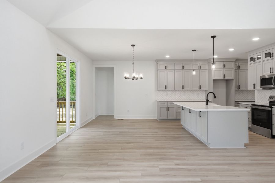 Representative unfurnished interior of a home built from the The Cassie by Norfleet Builders in Judah Hills, Cross Plains (Image 21). Representative unfurnished interior of a home built from the The Cassie by Norfleet Builders in Judah Hills, Cross Plains (Image 21).