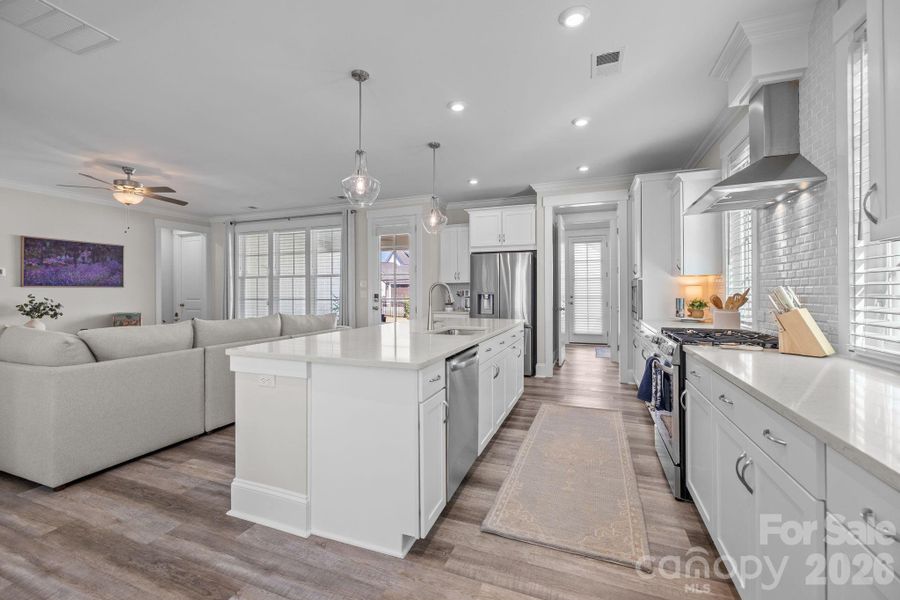 Furnished interior view inside a new home in Riverwalk, Rock Hill (Image 34).