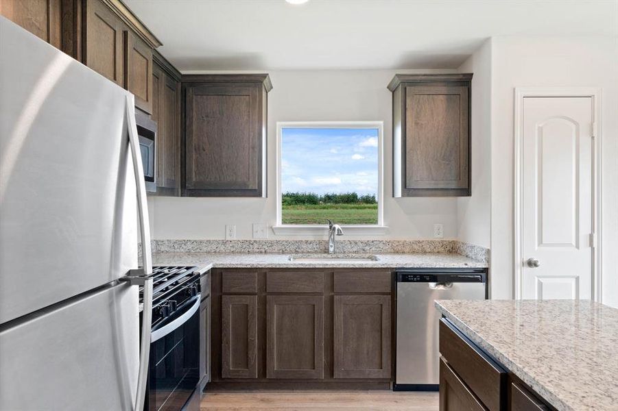 Furnished interior view inside a new home in Cresson Estates, Cresson (Image 3).