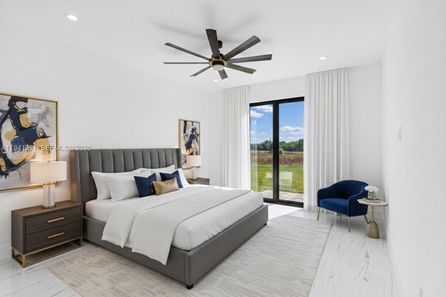 Furnished interior view inside a new home in , Lehigh Acres (Image 12).