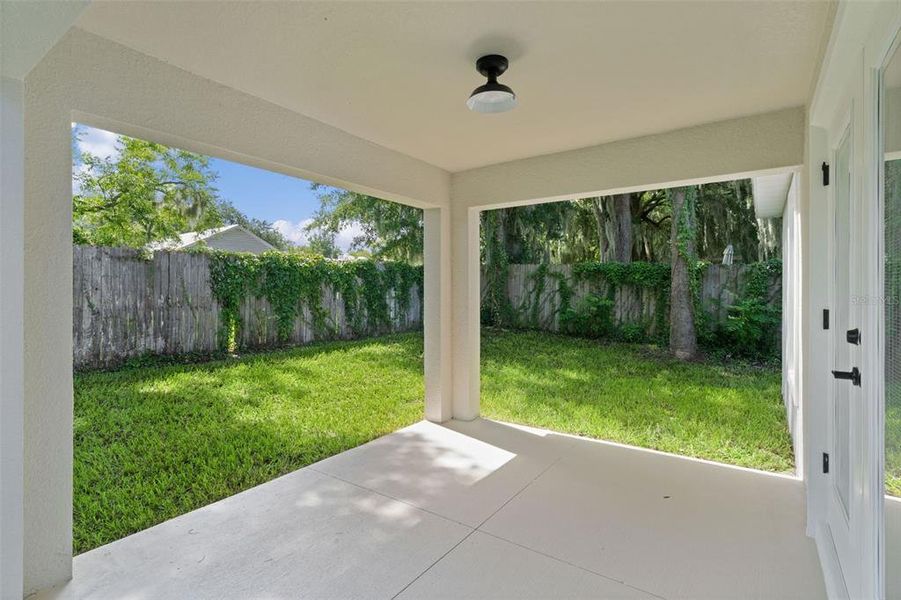 Exterior details and patio area of a home in , Wildwood (Image 26).
