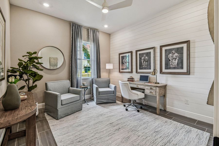 Furnished interior view inside a new home in River Preserve Estates, Parrish (Image 5).