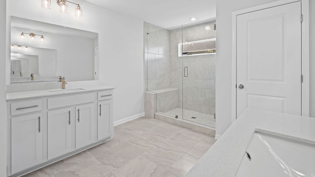 Furnished interior view inside a new home in Adler Springs, Powder Springs (Image 4).