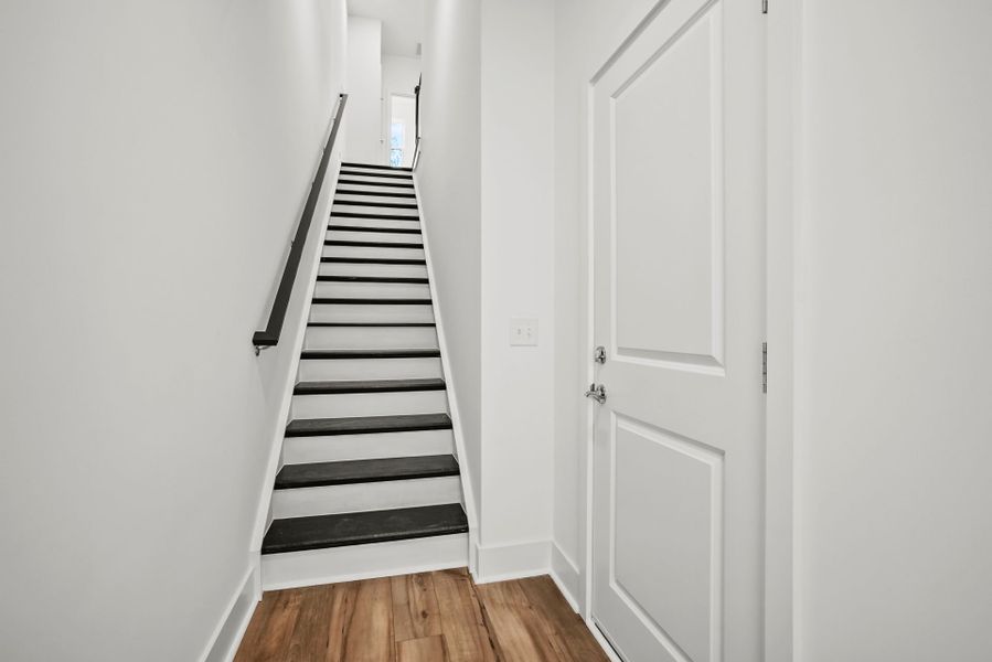 Spacious, unfurnished interior of a new home in West End Heights, Charlotte (Image 23). Spacious, unfurnished interior of a new home in West End Heights, Charlotte (Image 23).