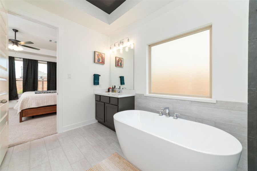 Furnished interior view inside a new home in Sunterra (Katy ISD), Katy (Image 17). Furnished interior view inside a new home in Sunterra (Katy ISD), Katy (Image 17).