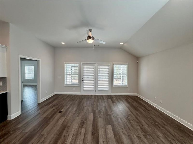 Spacious, unfurnished interior of a new home in , Hiram (Image 21).