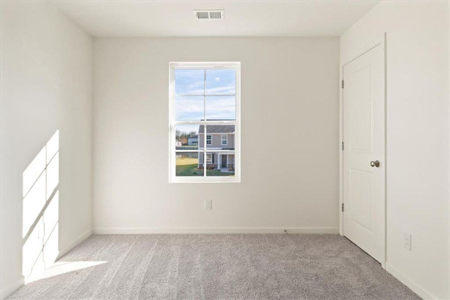 Spacious, unfurnished interior of a new home in The Ridge at Twin Rivers, Covington (Image 19). Spacious, unfurnished interior of a new home in The Ridge at Twin Rivers, Covington (Image 19).