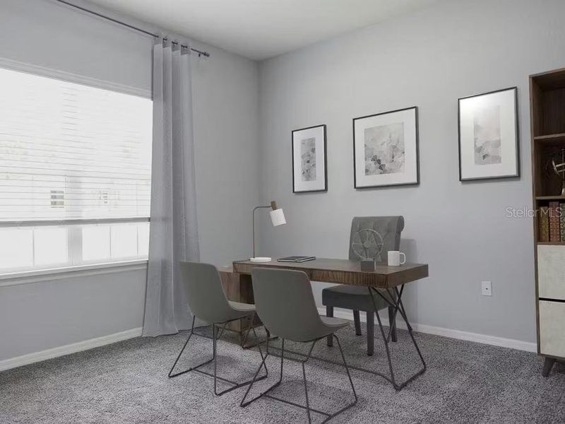 Furnished interior view inside a new home in , Ocala (Image 11).