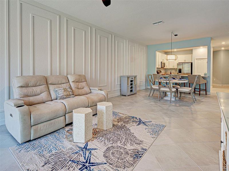 Furnished interior view inside a new home in , Englewood (Image 33).