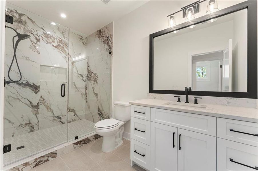 Furnished interior view inside a new home in , Marietta (Image 13).