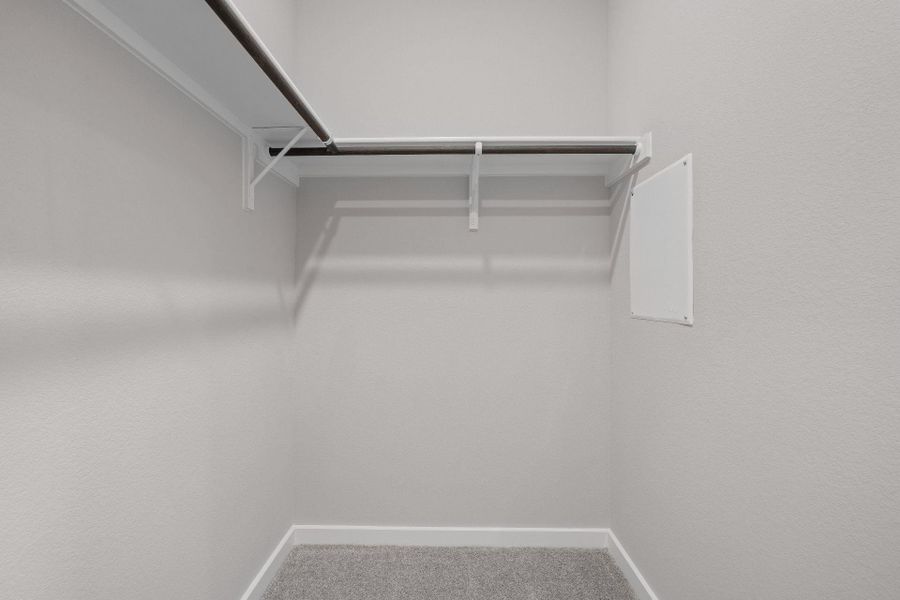 Walk-in closet in Primary Bedroom