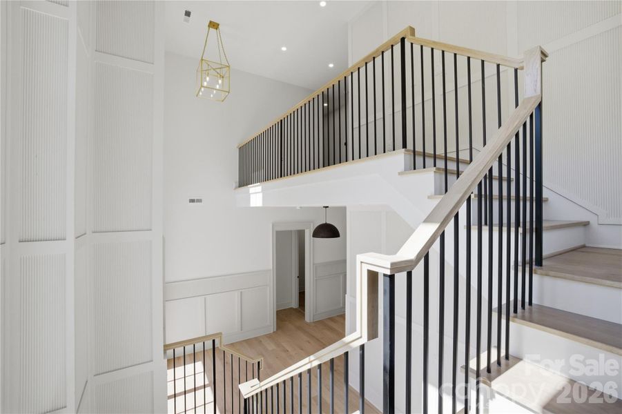 Furnished interior view inside a new home in , Charlotte (Image 9).