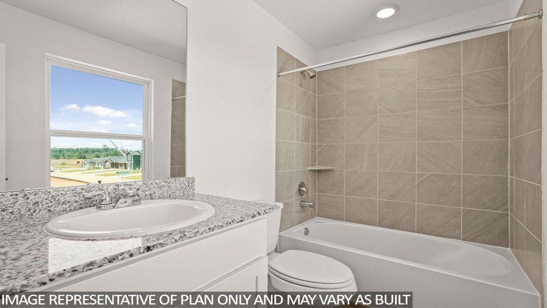 Furnished interior view inside a new home in McCrorey Trails, Conroe (Image 8). Furnished interior view inside a new home in McCrorey Trails, Conroe (Image 8).