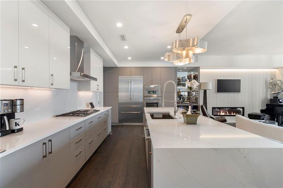 Furnished interior view inside a new home in The Dillon Buckhead, Atlanta (Image 10). Furnished interior view inside a new home in The Dillon Buckhead, Atlanta (Image 10).
