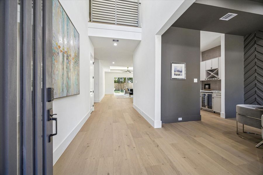 Furnished interior view inside a new home in , Houston (Image 9). Furnished interior view inside a new home in , Houston (Image 9).