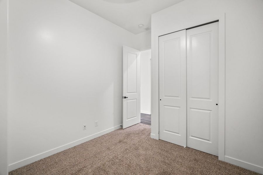 Representative unfurnished interior of a home built from the Scottsdale by LEH. Homes in Verdancia, El Paso (Image 67).