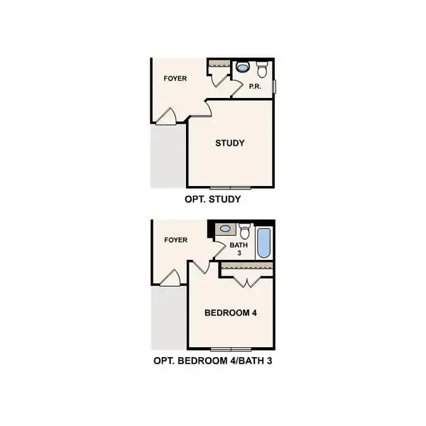 2D floor plan layout of this home in Cannon Manor, Kannapolis, NC (Image 3).