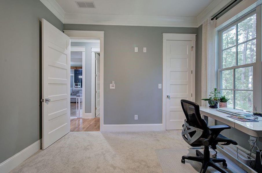 Furnished interior view inside a new home in , Cartersville (Image 45).