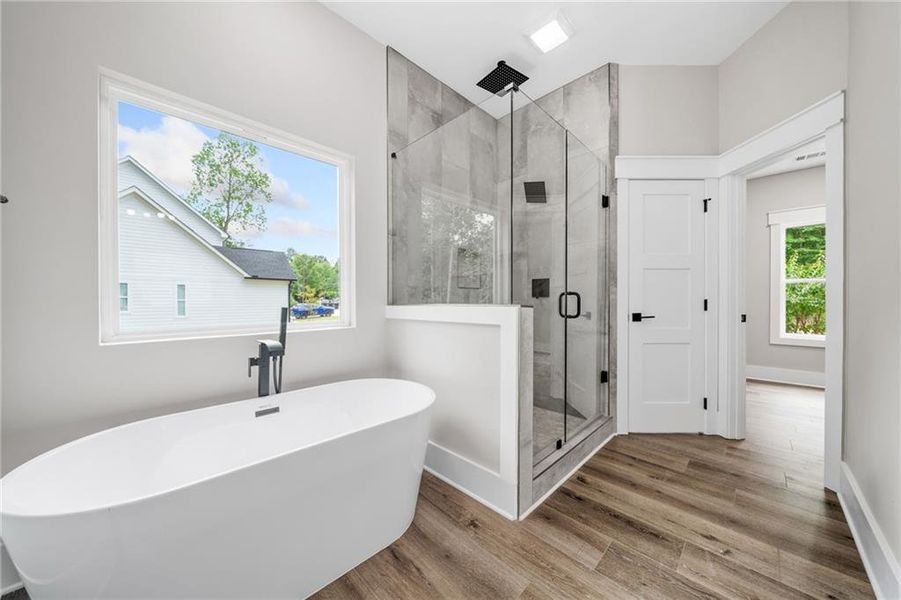 Furnished interior view inside a new home in , Canton (Image 11).